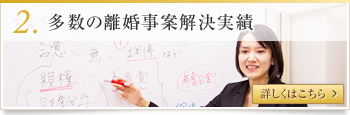 2.多数の離婚事案解決実績